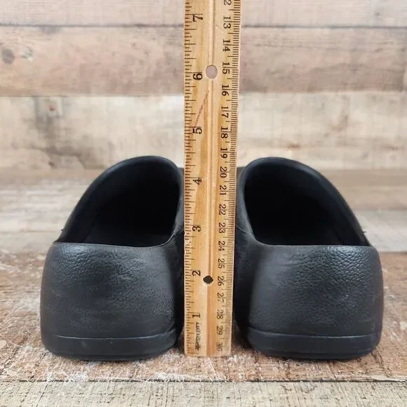 Birkenstock Profi-Birki Professional Women Sz 7 EU 38 Black Slip On Clog Shoes - Picture 5 of 10